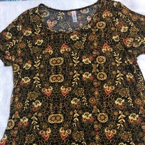 Floral print LulaRoe Classic Tee